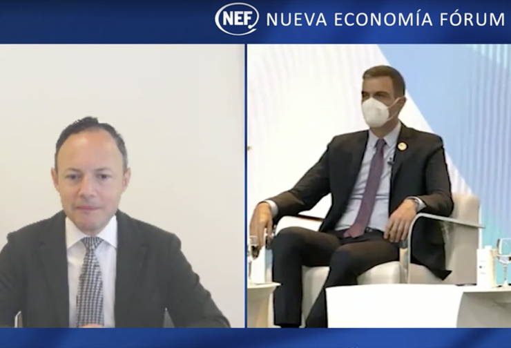 El cap de Govern, Xavier Espot, ha participat en el Fòrum Nueva Economía.