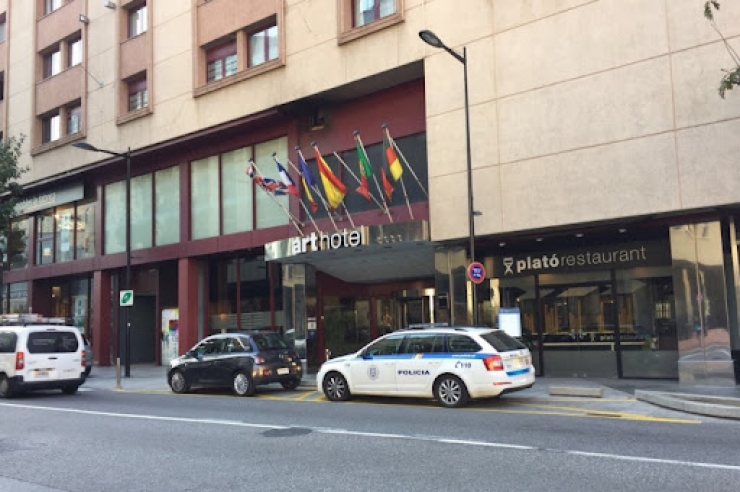 Un hotel d'Andorra la Vella.