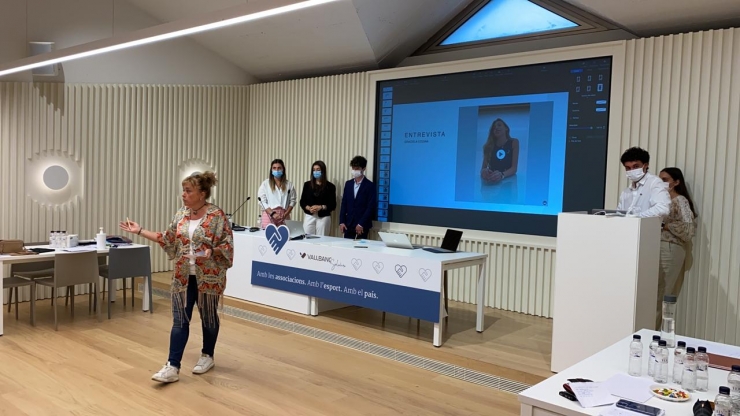 La presentació celebrada aquest dimarts a la seu de Vall Banc.