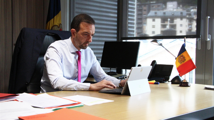 El ministre de Turisme i Telecomunicacions, Jordi Torres.