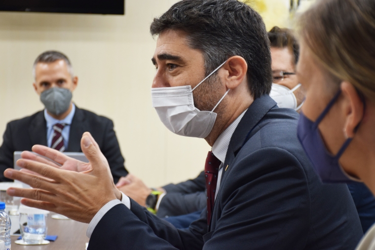 El vicepresident de la Generalitat de Catalunya, Jordi Puigneró.