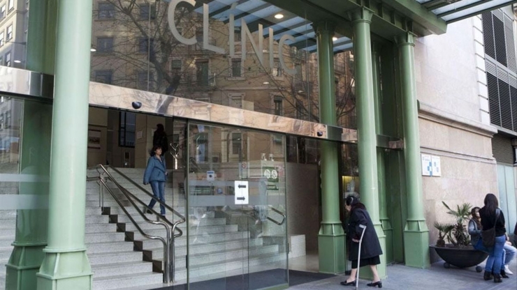 L'Hospital Clínic de Barcelona.