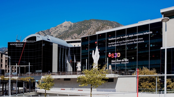 La seu del Grup Andbank situada a Escaldes-Engordany.