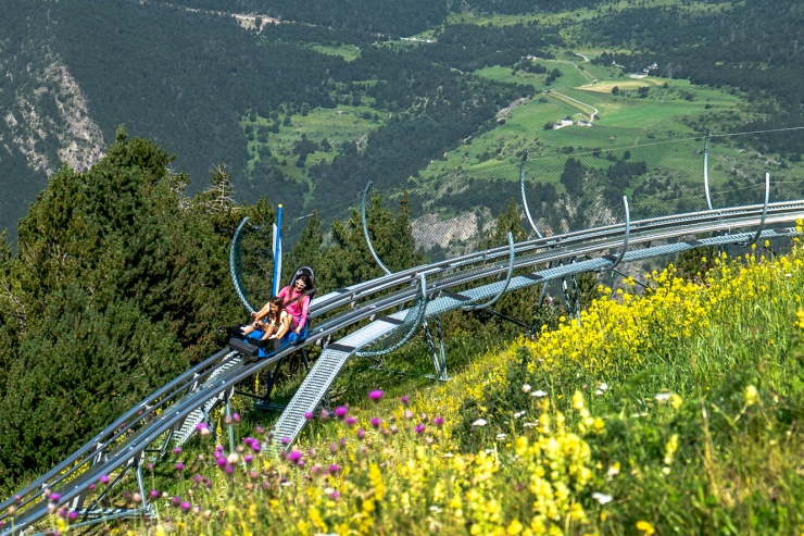Una de les activitats del Mon(t) Magic Family Park de Grandvalira.