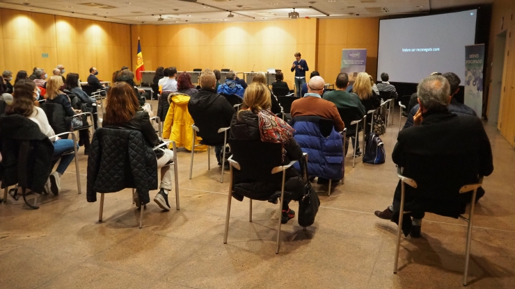 El 'Job meeting' organitzat entre el SOA i el Grup Pyrénées, per a persones ineressades en treballar a Epizen.