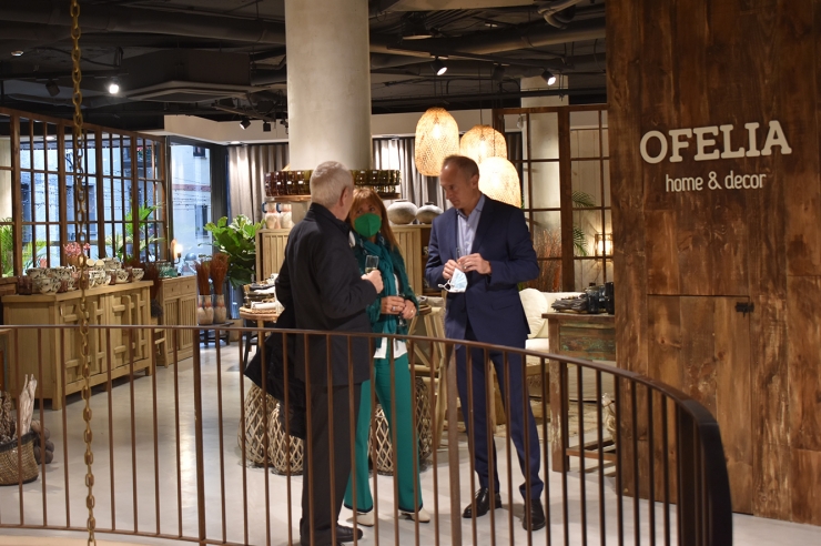 L'interior de la nova botiga Ofelia.