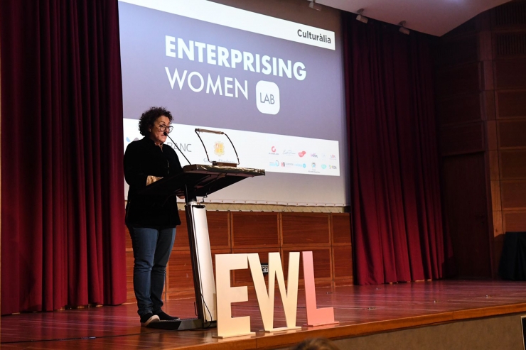La ministra d'Afers Socials, Joventut i Igualtat, Judith Pallarés, a l'Enterprising Women Lab.