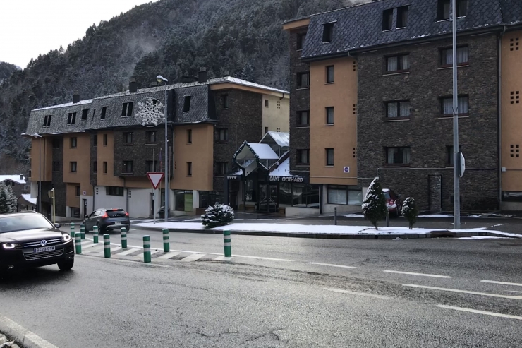 L'hotel Sant Gothard.