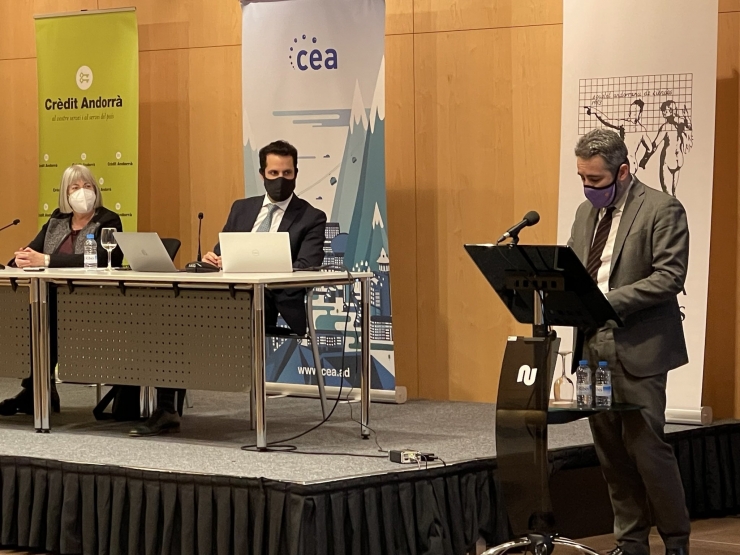 Un instant de les jornades.