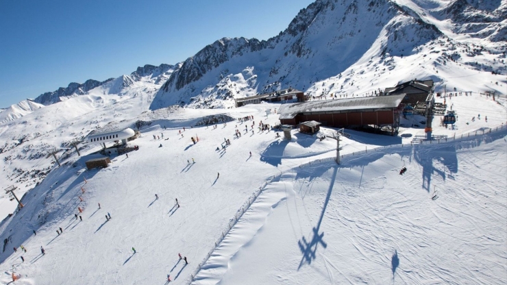 L'estació de Grandvalira.