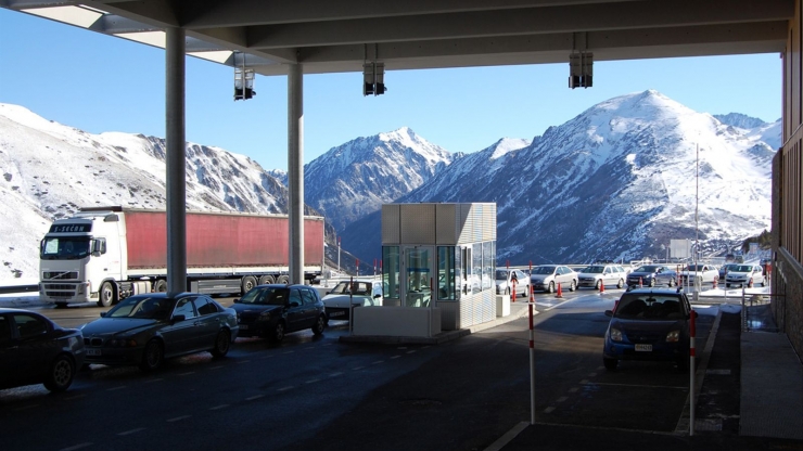 La frontera del Pas de la Casa.