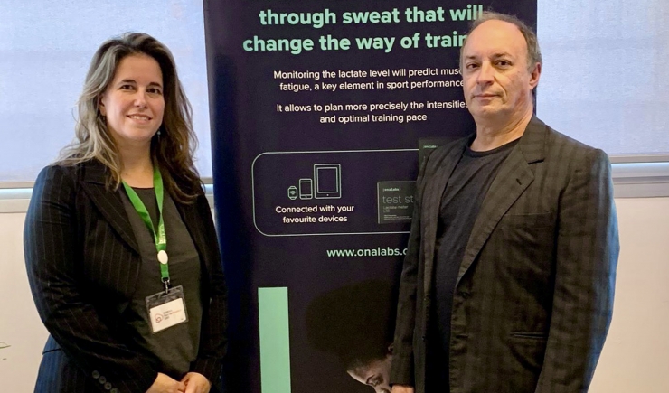 Els creadors d'Onalabs, Elisabet Del Valle i Xavi Muñoz.