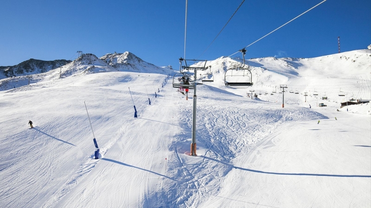 Les pistes de Grandvalira.