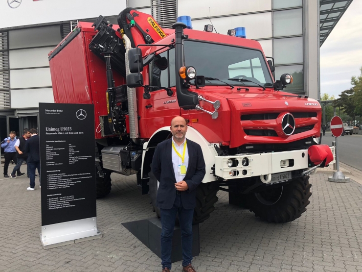 Josep Cancelos, cap de vendes de Pyrénées Industrials.