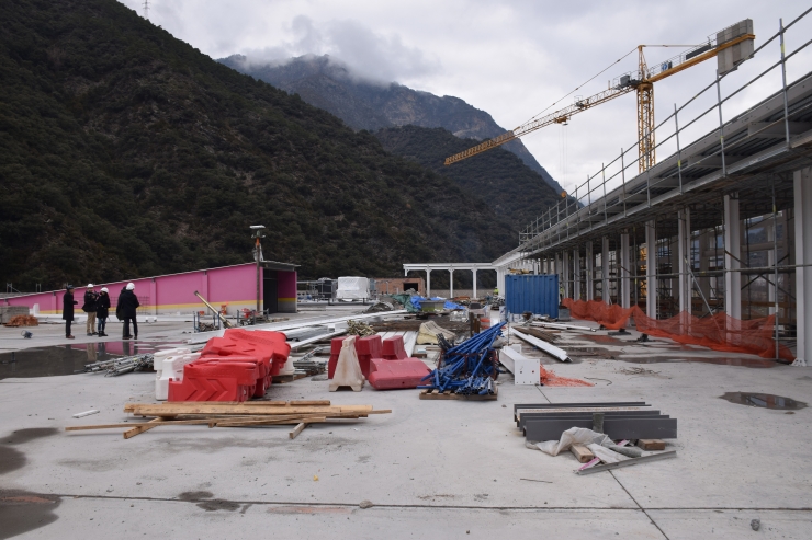 L'estat de la futura terrassa d'Epizen.