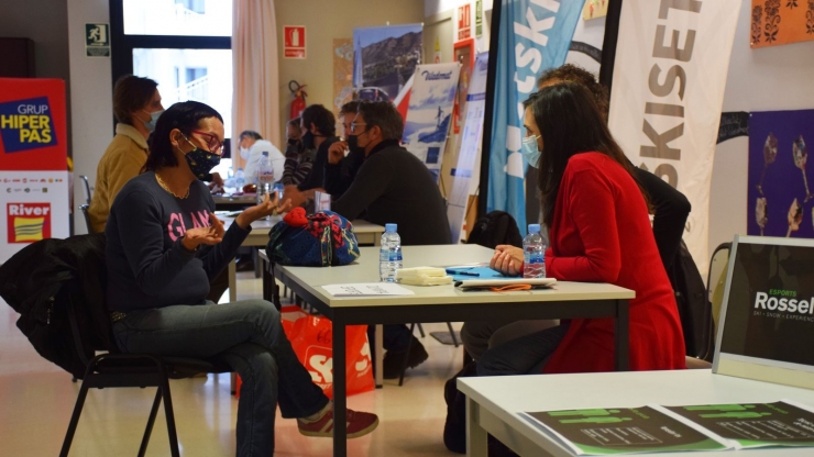 Un 'Job Meeting' organitzat pel Servei d'Ocupació.