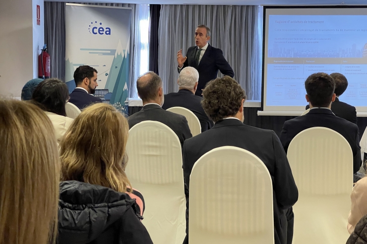 La jornada organitzada per la CEA i Deloitte entorn de l'entrada en vigor de la nova Llei de Protecció de Dades.