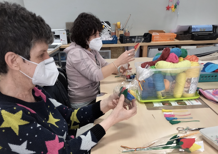 Persones que treballen a l'empresa i&i Serveis, de la FPNSM.