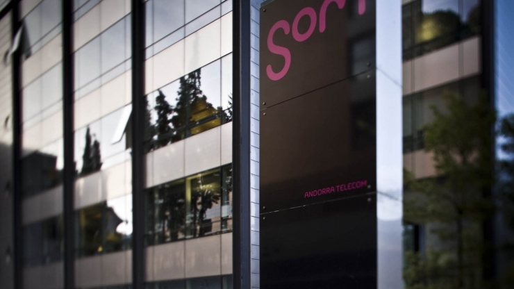 L'edifici d'Andorra Telecom.