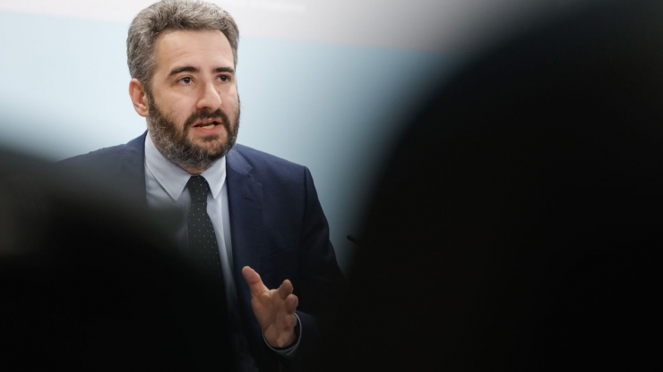 El ministre de Finances, Eric Jover.