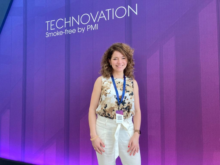 La Head de Scientific Engagement per llatinoamèrica i Canadà de PMI, Andrea Constantini.