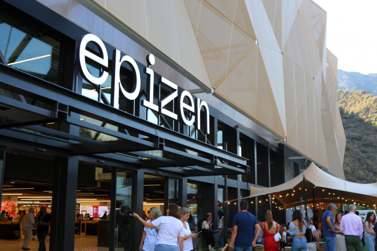 Una imatge del centre Epizen aquest dijous.