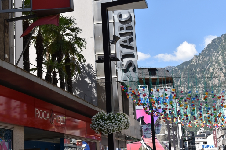 Un hotel d'Andorra la Vella.