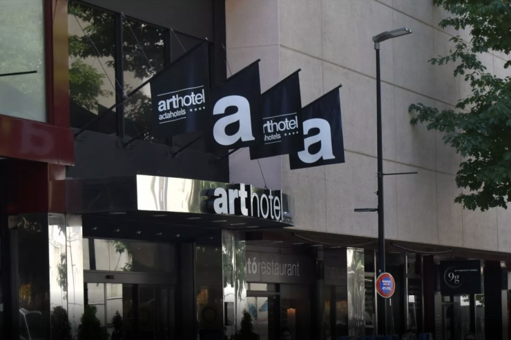 Un hotel d'Andorra la Vella.