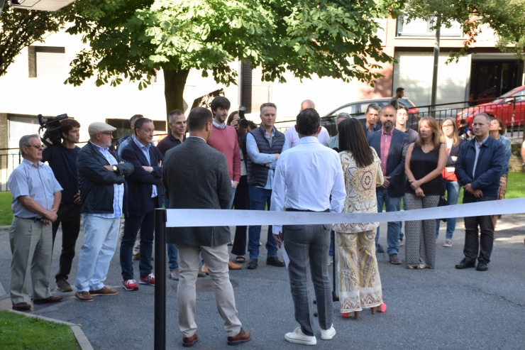 L'acte inaugural de la fira 'Enfira't' d'Encamp.