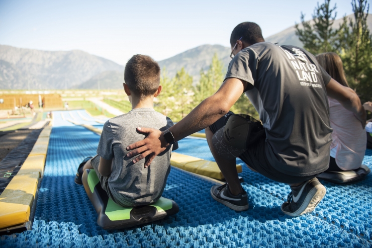 Una de les activitats ofertes aquest estiu a Naturland.