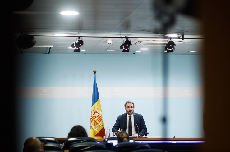 El ministre de Finances, Eric Jover.