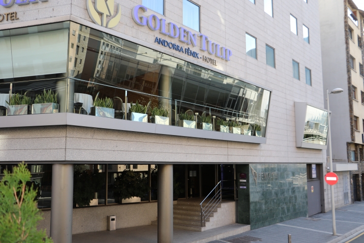 Un hotel d'Andorra.