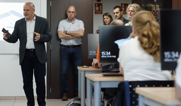 Una imatge del primer 'Bootcamp'.