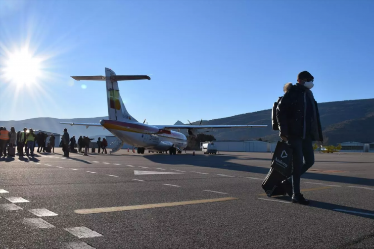 L'aeroport Andorra-la Seu d'Urgell.