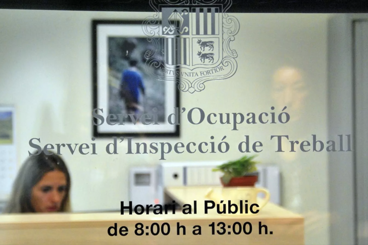 Una imatge de les oficines del Servei d'Ocupació.