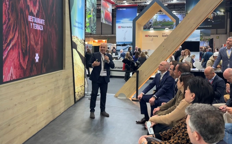 La presentació d'Unnic a la fira Fitur de Madrid.