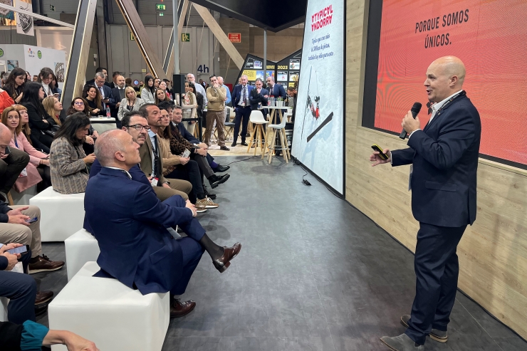 La presentació d'Unnic a la fira Fitur de Madrid.