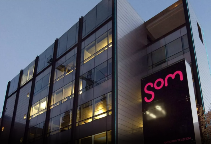 L'edifici d'Andorra Telecom.