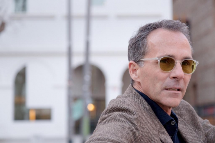 El periodista Christian Garcia.