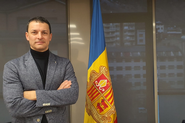 El ministre de Presidència, Economia i Empresa, Jordi Gallardo.