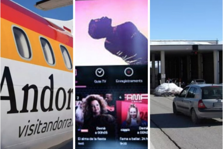 Les connexions aèries, l'oferta televisiva i l'activitat a les fronteres són alguns dels punts que decanten la balança cap a Espanya.