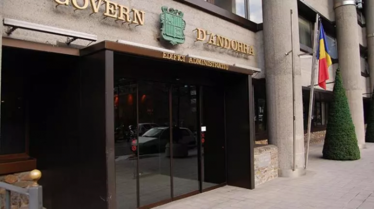 L'edifici administratiu del Govern.