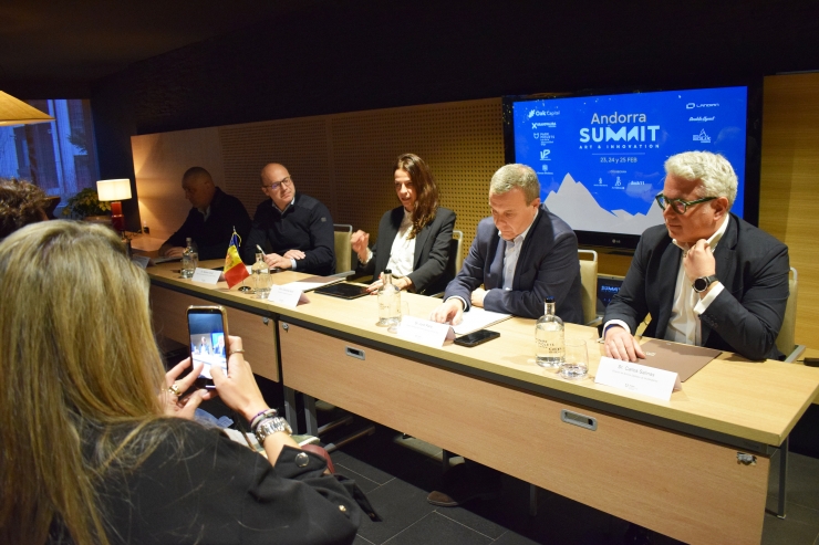 Aquesta tarda s'han presentat les jornades Andorra Summit Art & Innovation.