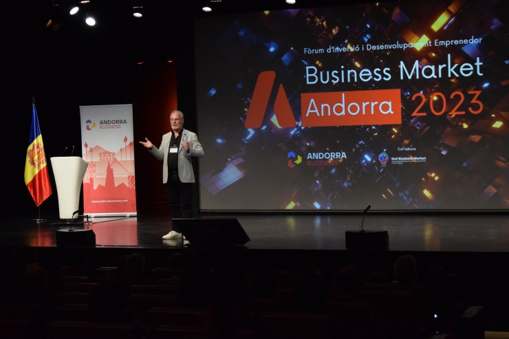 Un moment de l'Andorra Business Market.