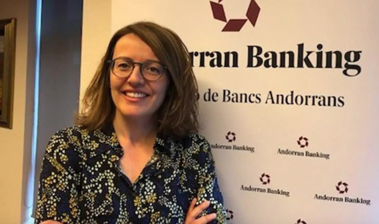 La directora general d’Andorran Banking, Esther Puigcercós.
