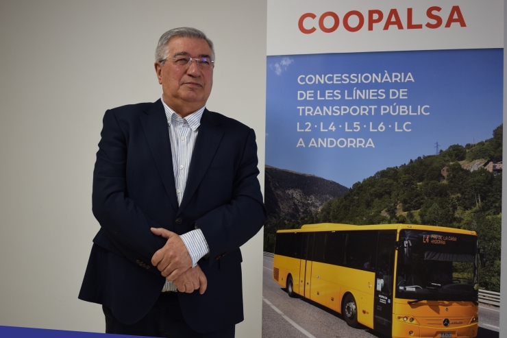 El gerent de Coopalsa, Gabriel Dalleres.