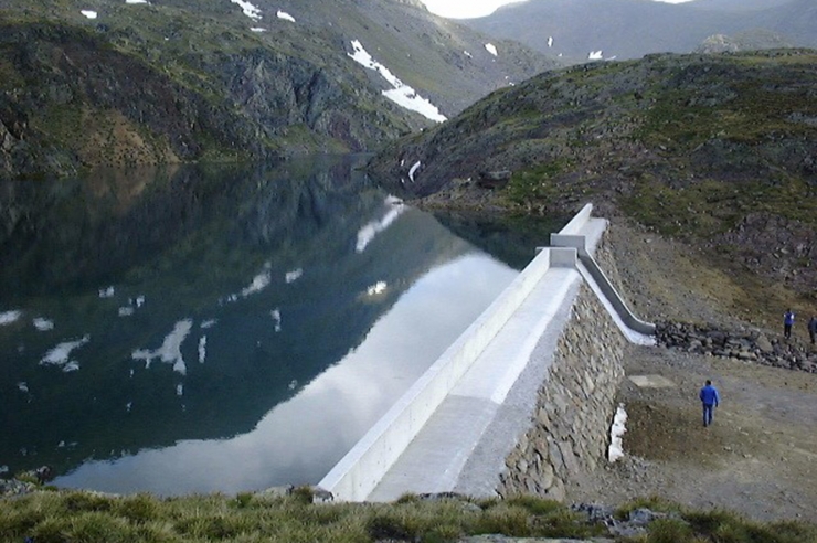 Una imatge d'arxiu de la vall del Riu.