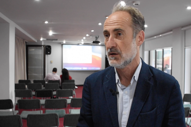 El director general de l'ACA, David Fraissinet.