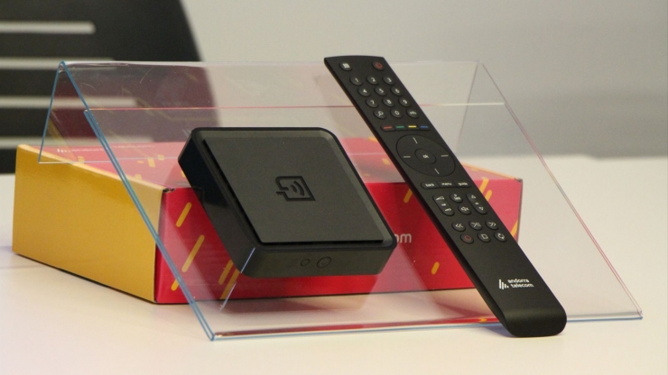 El nou descodificador d'Andorra Telecom.