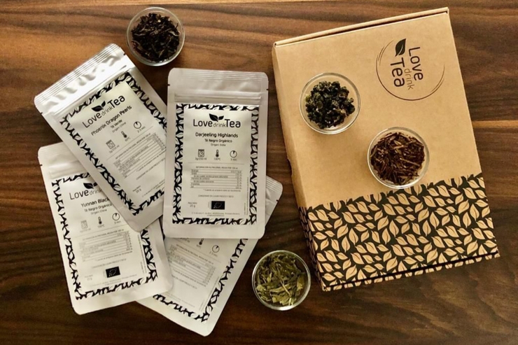 Diferents varietats de te oriental.